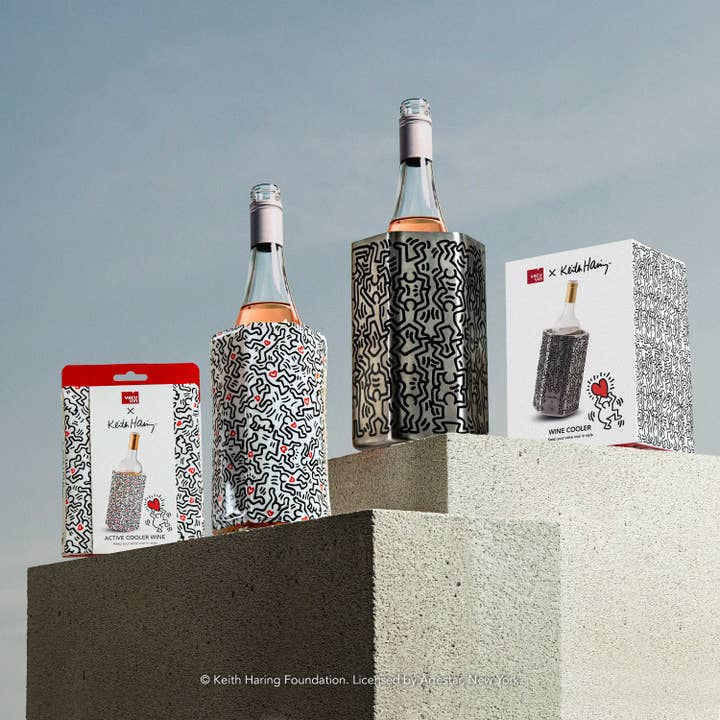 Vacu Vin - Wholesale Wine Tote - Wine Cooler Sleeve x Keith Haring5