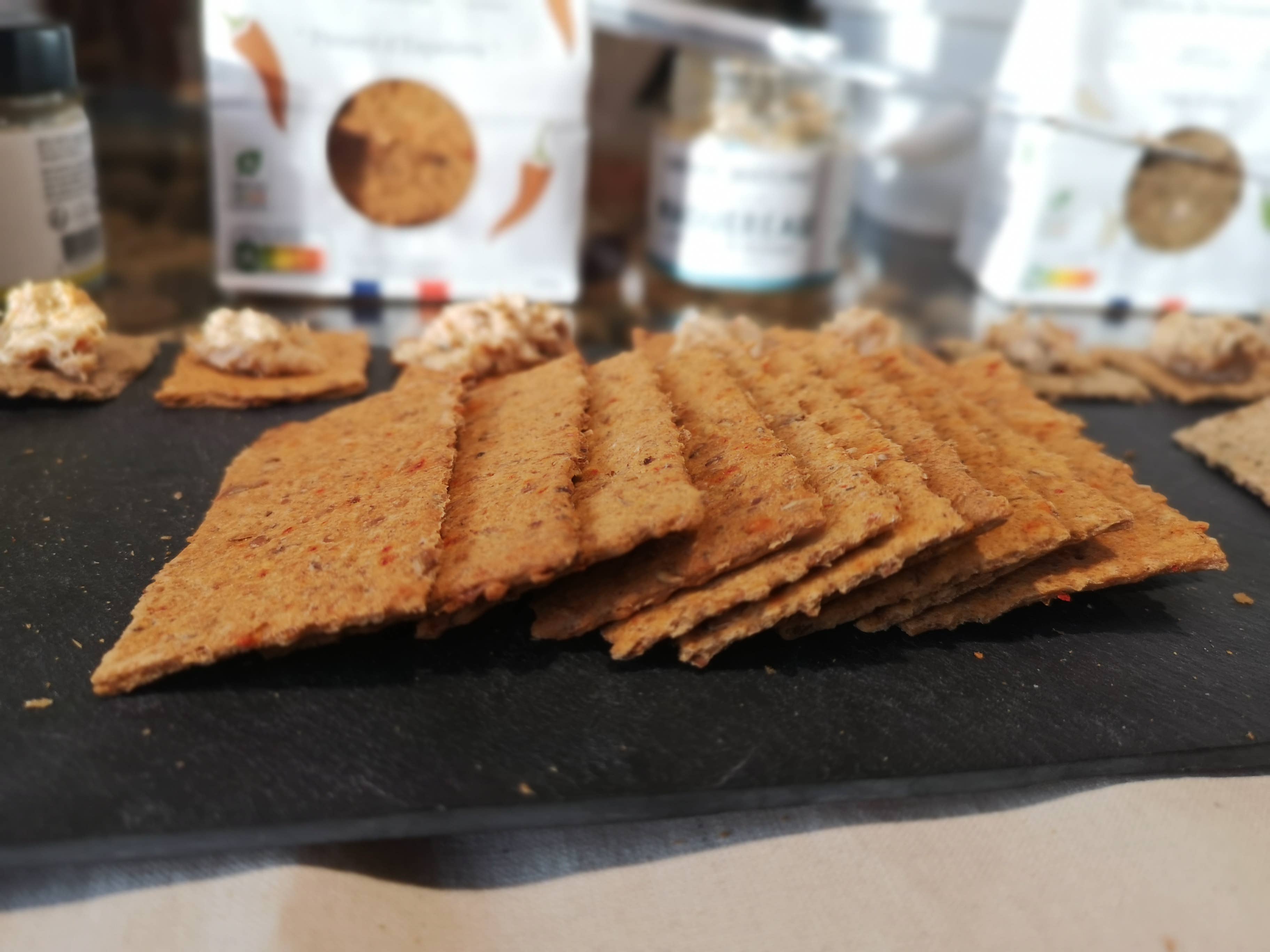Biscuiterie OURO - Wholesale Crackers - [VRAC] “Piment d'Espelette” crackers from brewery1