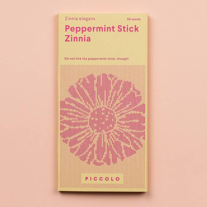 Piccolo Seeds - Wholesale Plant Seeds - Zinnia Peppermint Stick