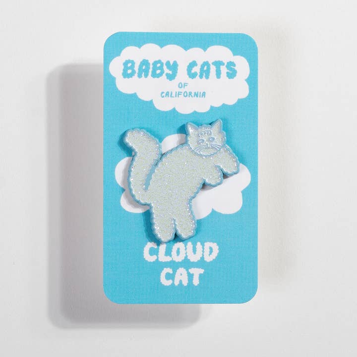 Pin Esmalte Gato Cloud por atacado de Baby Cats of California