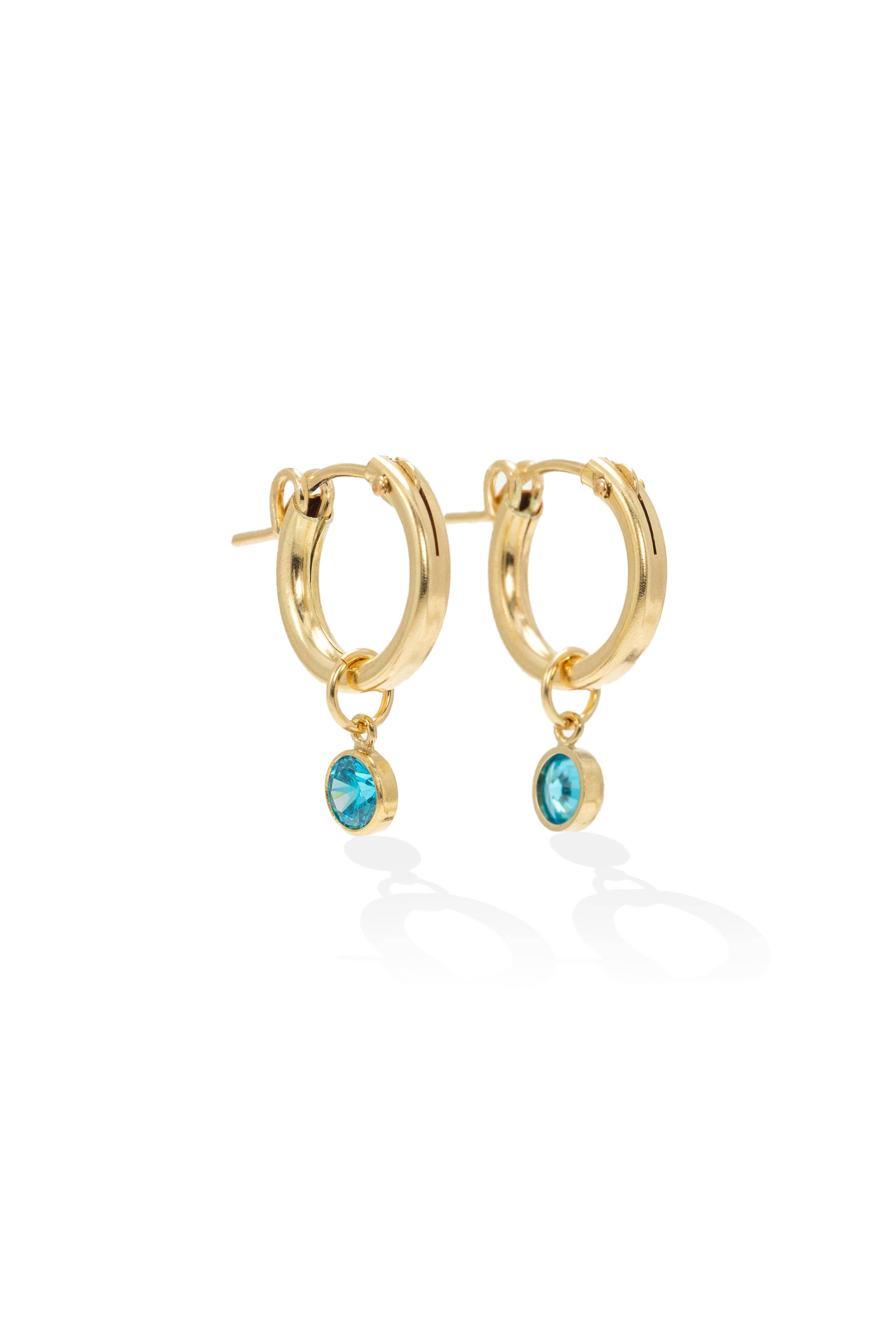 Lover's Tempo Jewelry - Wholesale Hoop Earrings - Birthstone Gold-Filled Hoop Earrings10