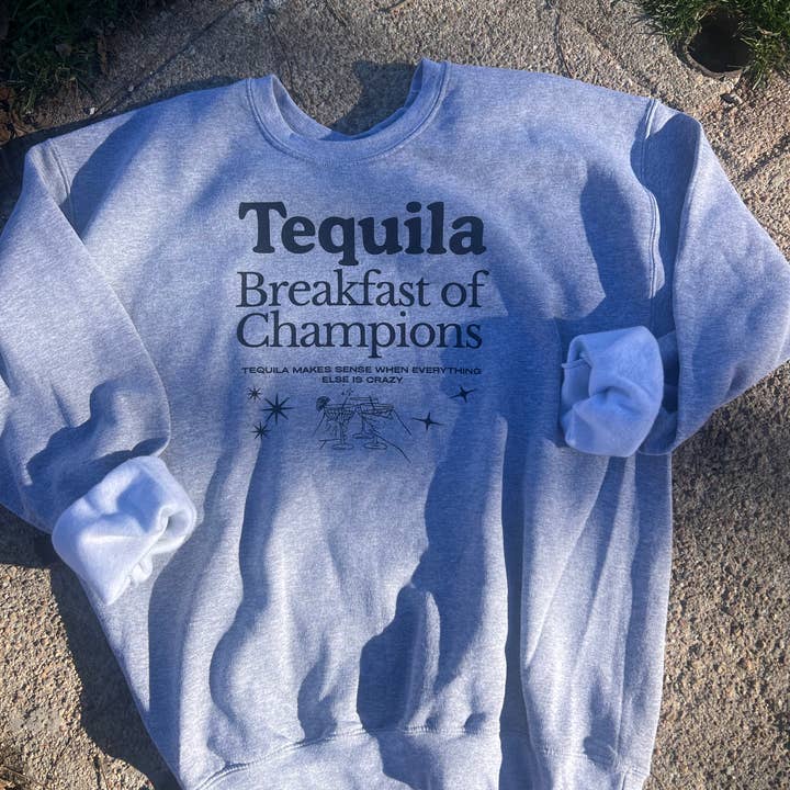 Grey Tequila Sweatshirt for wholesale on Faire3