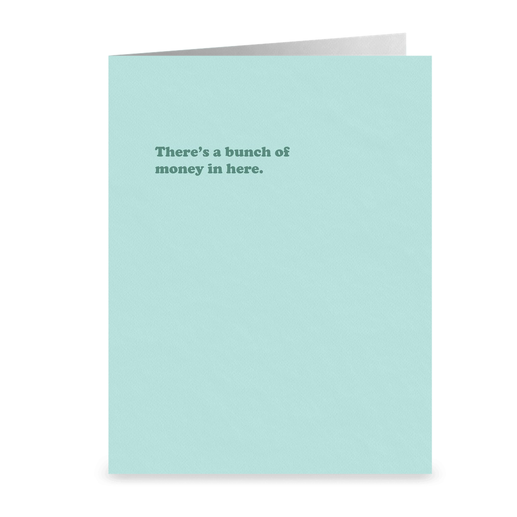 REMOVED BRAND - Wholesale Everyday Greeting Card - Bunch of Money Greeting Card0