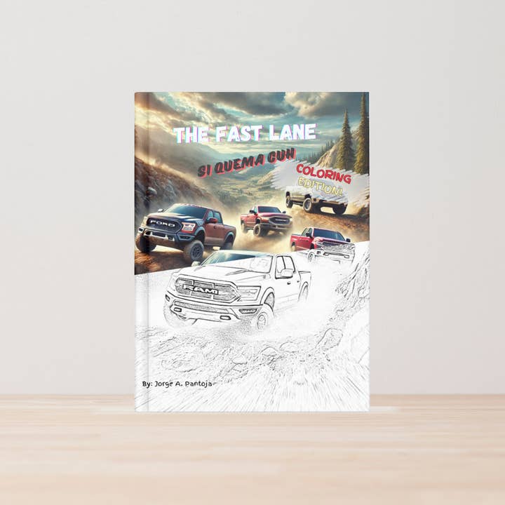 The Fast Lane: Si Quema Cuh kleurboekeditie voor wholesale door The Fast Lane Series