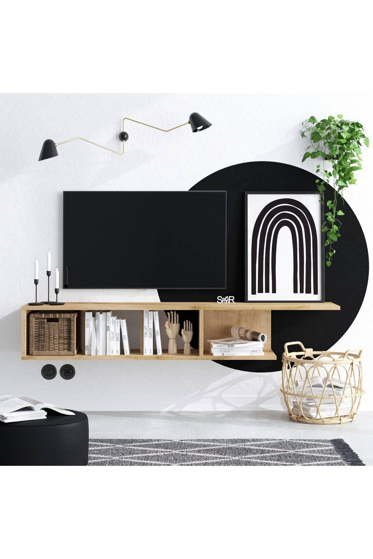 Multicolor Mueble para TV Decormet Pan - Dec0069 de venta al por mayor en Faire3