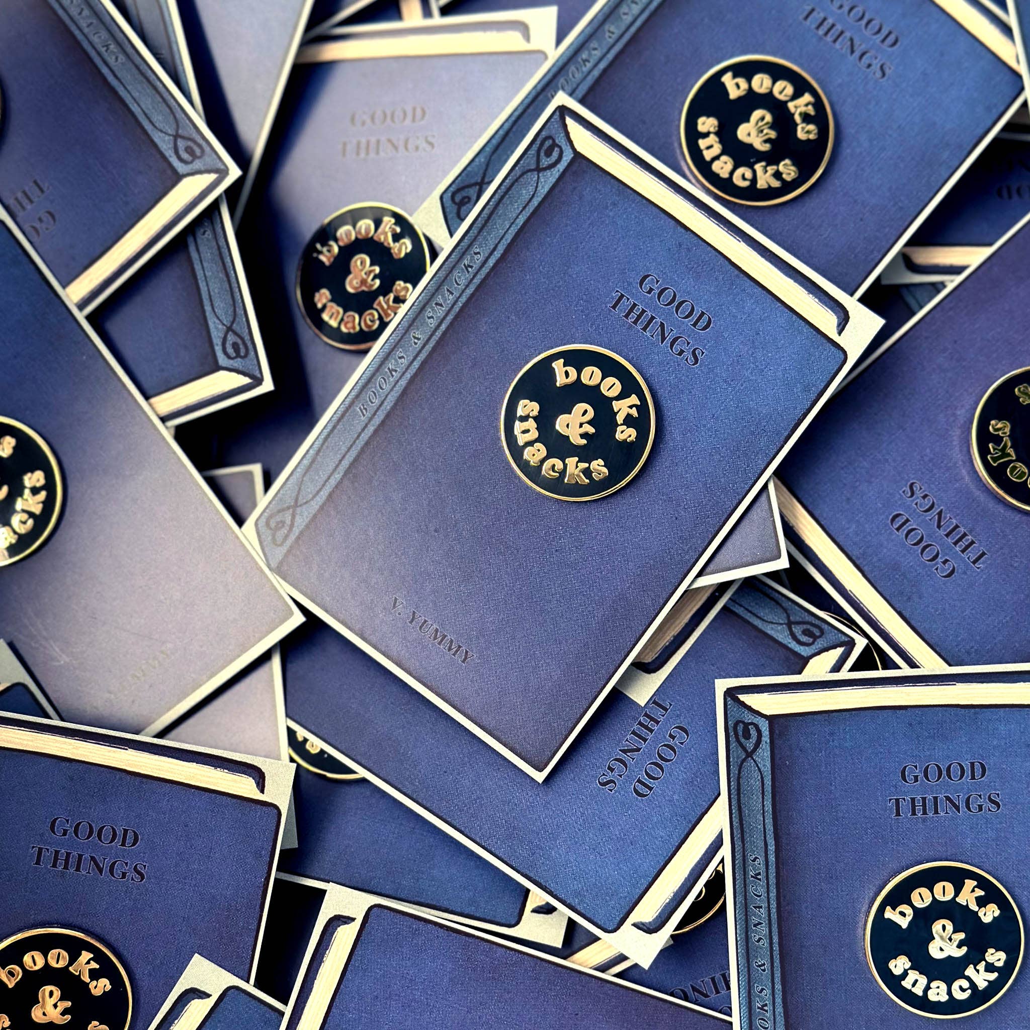 Alphabet Bags - Wholesale Lapel pin/button - Books & Snacks - Enamel Pin4