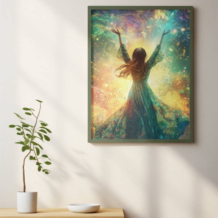 Póster de Aumento de Magia Póster Premium Brillo para venta al por mayor de Milady's Mythical Market