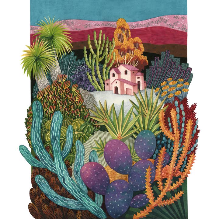 Home in The Desert 1 (505 Pieces) for wholesale by Hidden Piece Puzzles