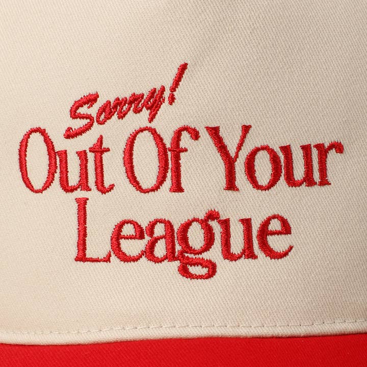 Fashion City - Vendita all'ingrosso Cappellino da baseball - Unisex - Berretto da baseball ricamato Sorry Out Of Your League13