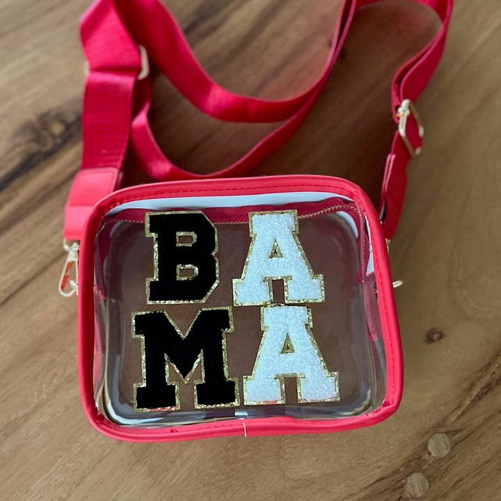 Palmy Pineapple - Wholesale Crossbody Bag - Women's - Clear Game Day Stadium Approved Shoulder Bag With Strap4