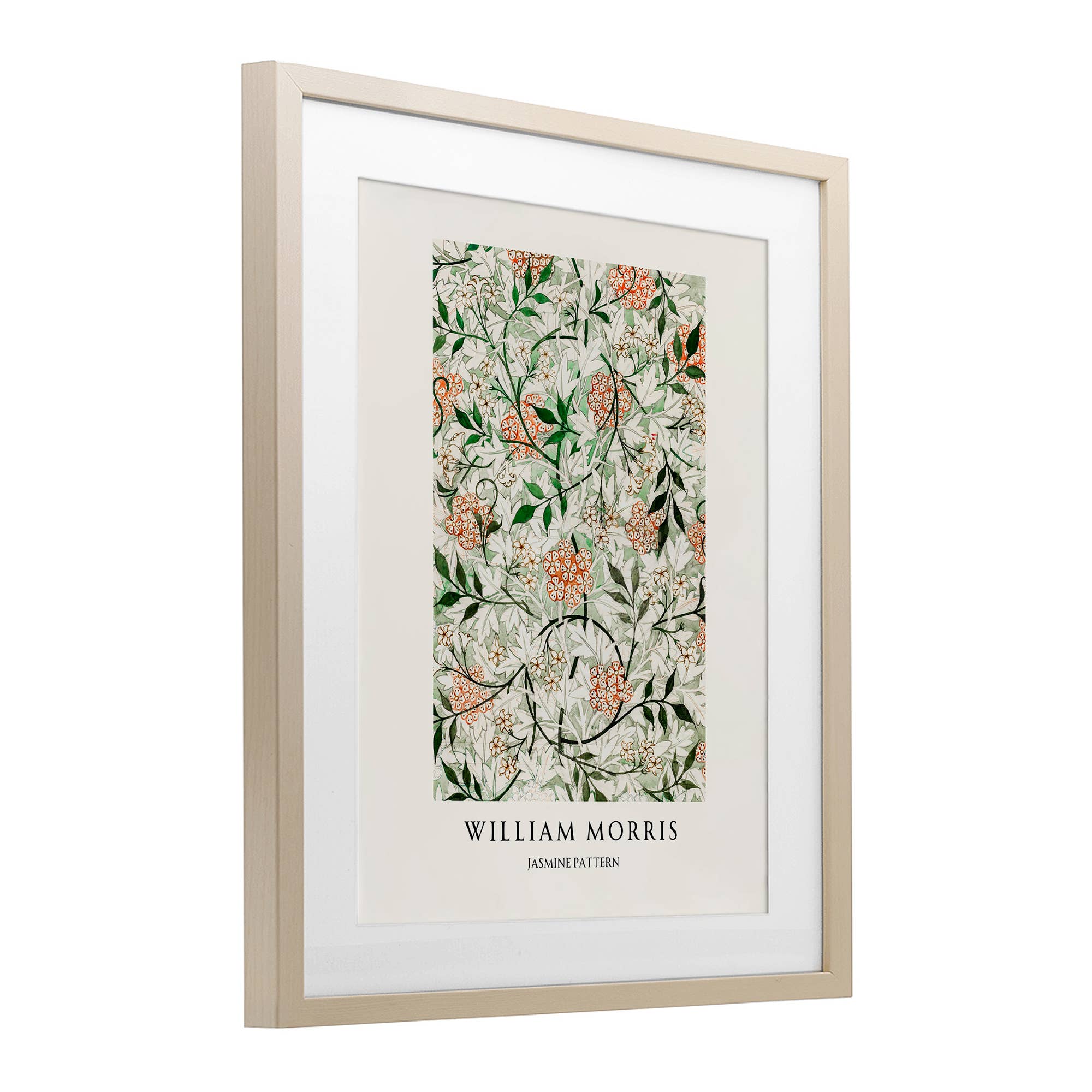 Stupell Industries - Wholesale Wall Sign - William Morris Jasmine Pattern - Print Under Glass Wall Art8