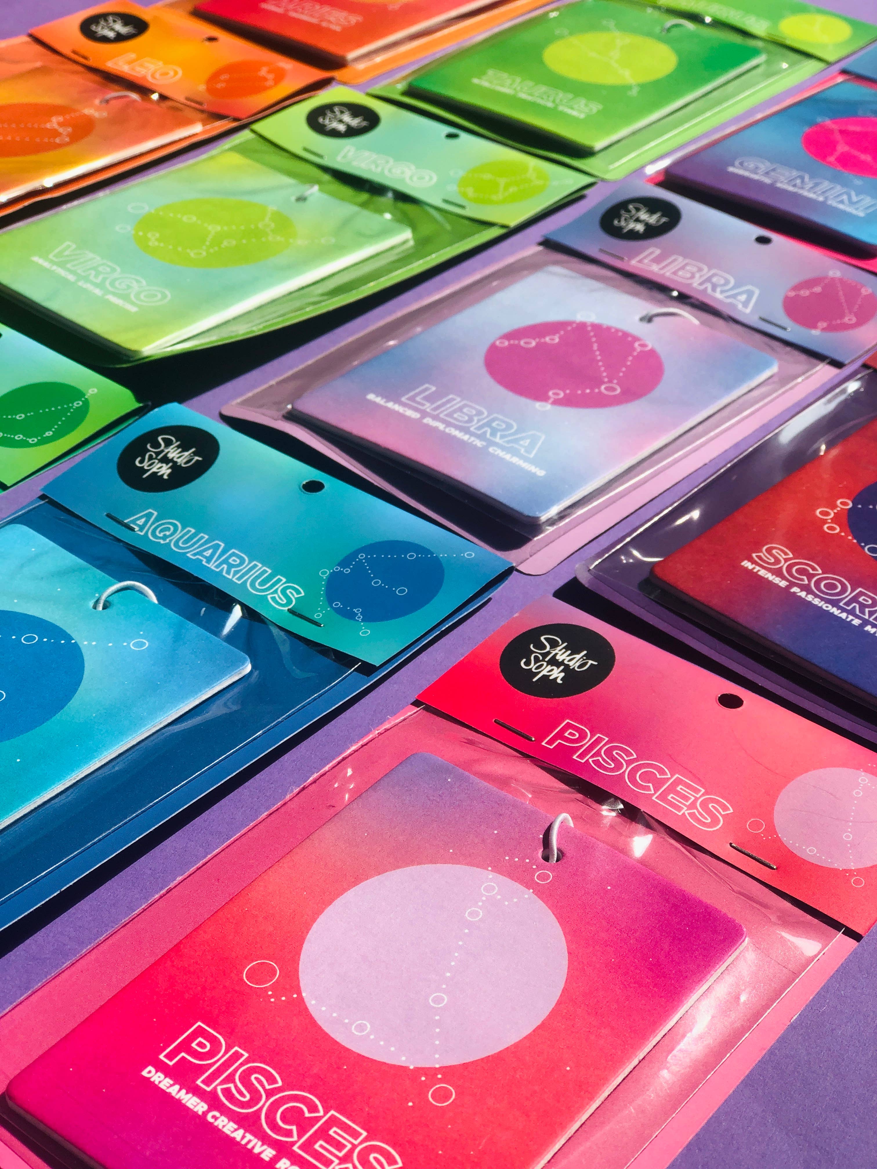 Studio Soph (We Pay Your Import Fees - We Ship DDP) – wholesale Air freshener – Zodiac Signs Astrology Air Fresheners1