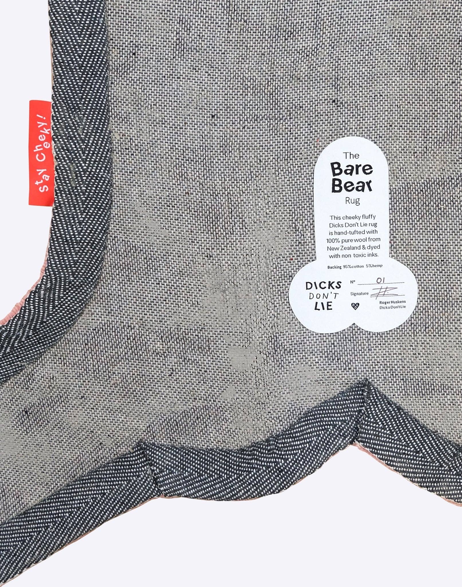 Dicks Don't Lie - Wholesale Area Rug - Rug – The Bare Bear2