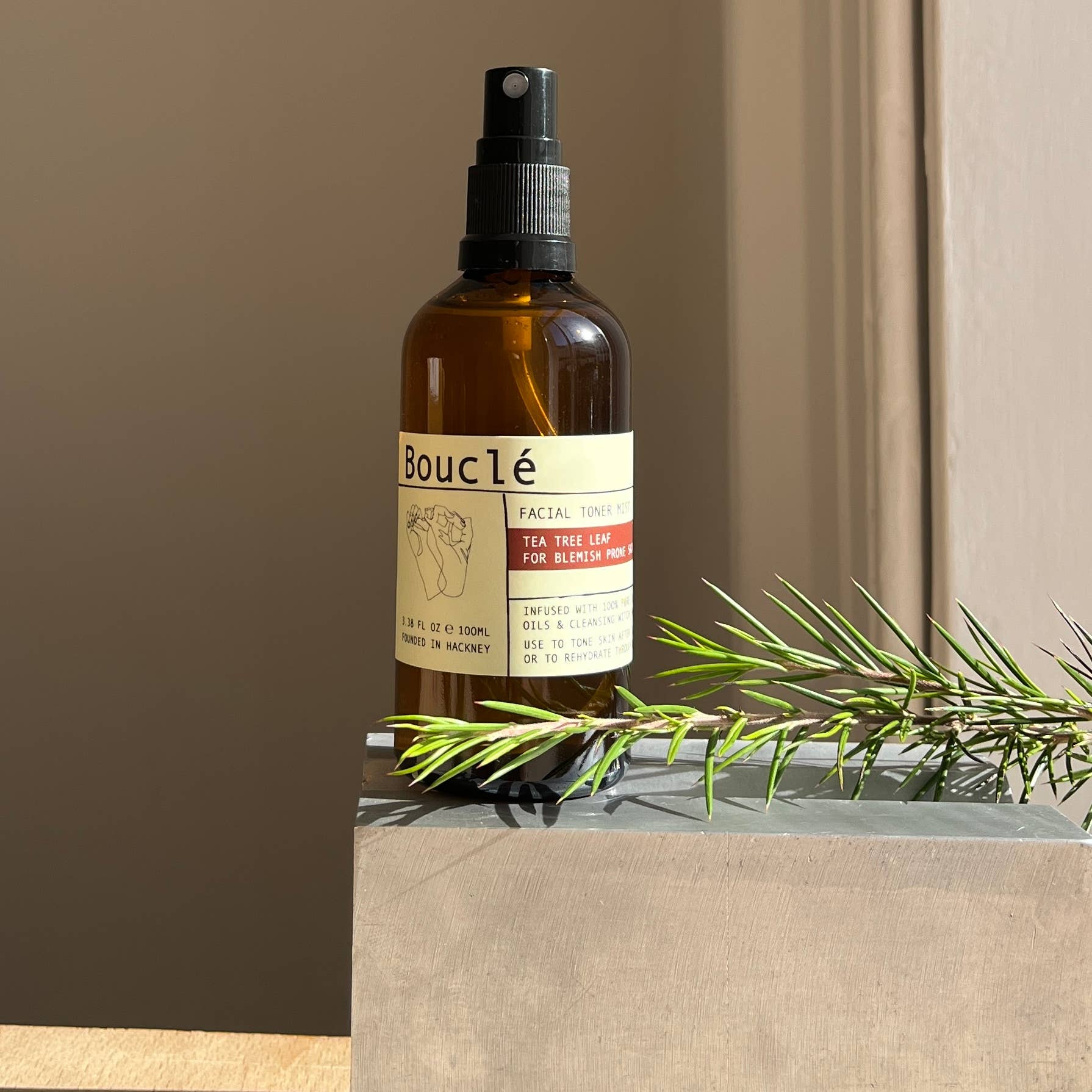 Bouclé – wholesale Facial Toner – Tea Tree & Witch Hazel Facial Toner Mist