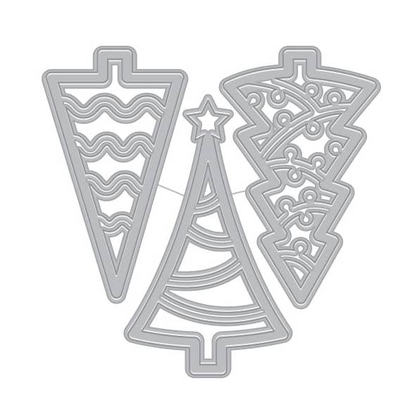 Hero Arts + Spellbinders Wholesale - Wholesale Craft Supplies - Hero Arts Three Trees Fancy Dies0