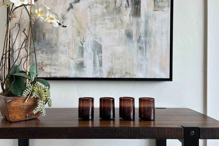 Verve Culture - Wholesale Cocktail/likeur glas - Handgeblazen Mexicaanse DOF-Glazen - Tamarinde3