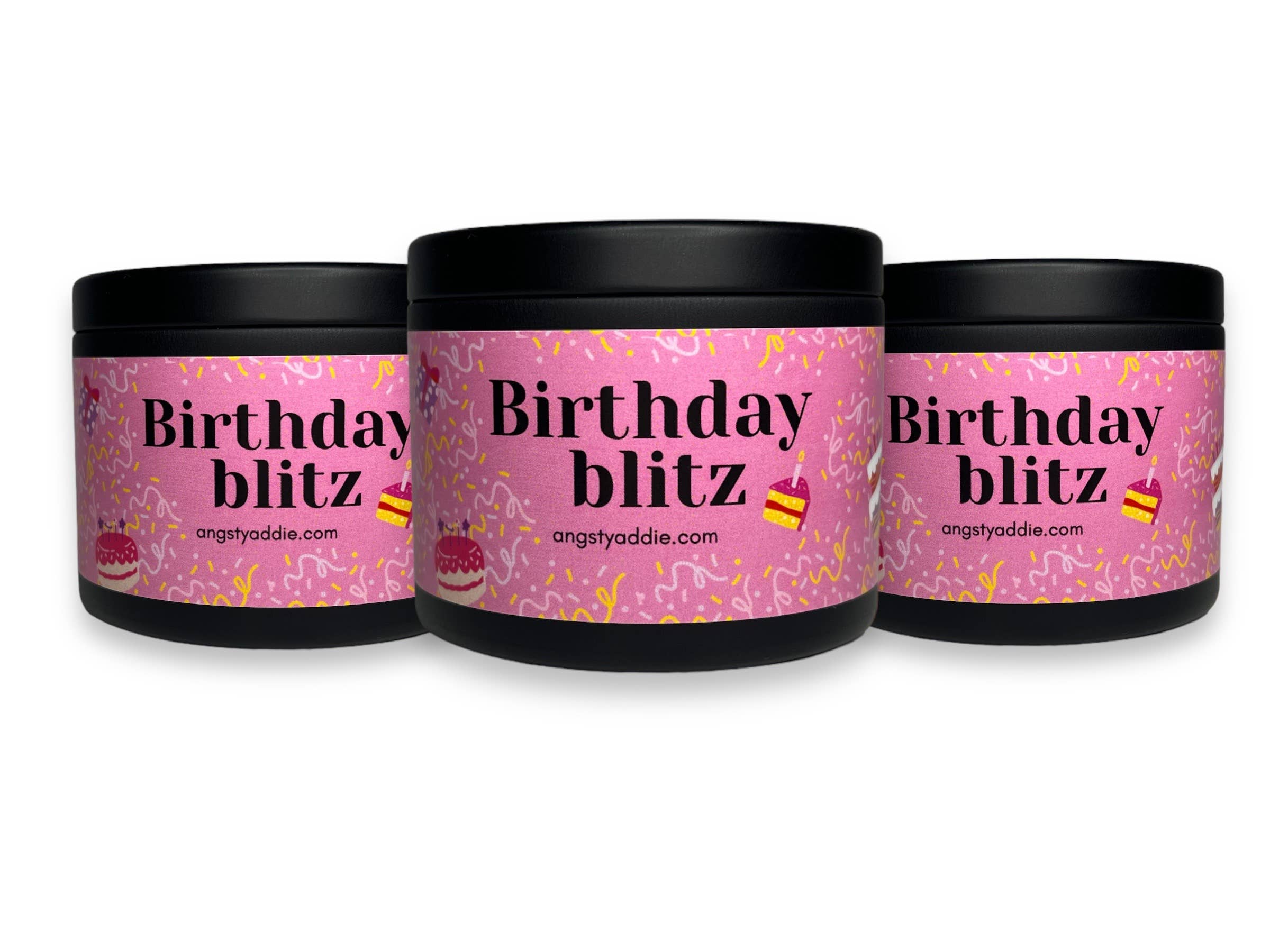 Angsty Addie - Wholesale Jar/Filled Candle - Birthday cake candle, birthday gift for women2