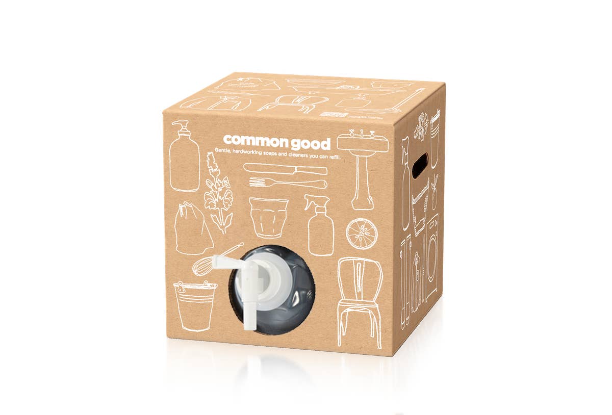 Common Good - Wholesale Laundry Detergent Powder/Pods - Laundry Detergent 2.5 Gallon Refill Box