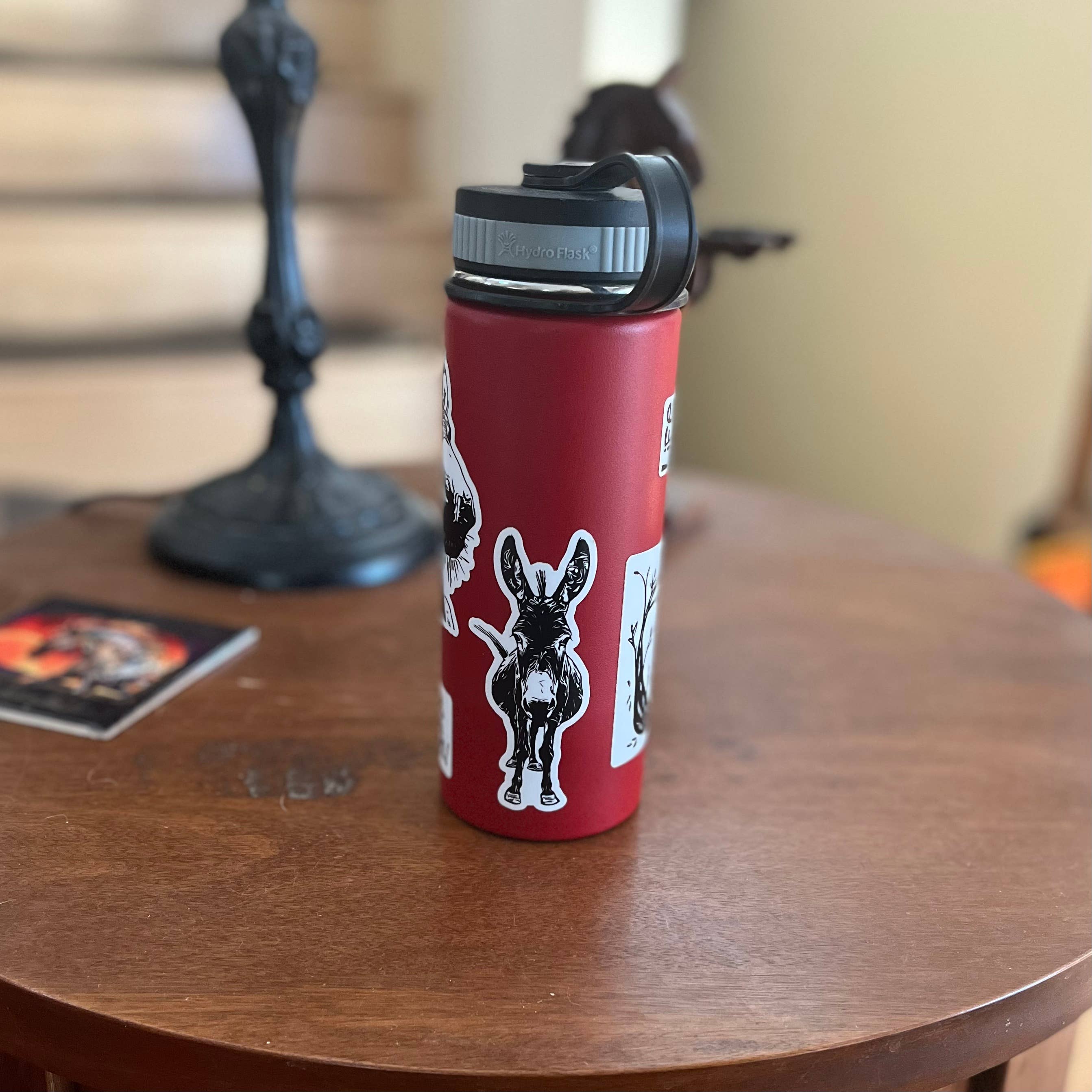 Laughing Mule Press - Wholesale Sticker - Donkey Sticker1