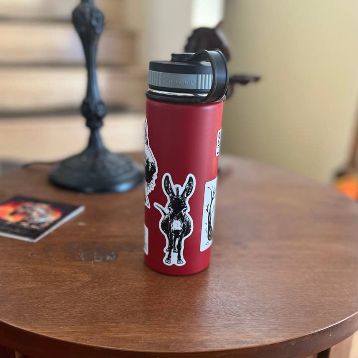 Laughing Mule Press - Wholesale Sticker - Donkey Sticker1