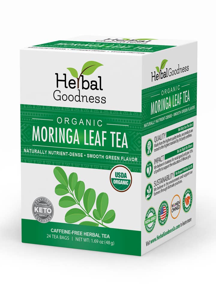 Moringa Leaf - Tea - Immunity & Wellbeing - Herbal Goodness for wholesale by Herbal Goodness