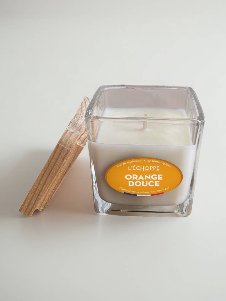 Sweet Orange - Scented Candle 85g for wholesale by L'Échoppe Buissonnière