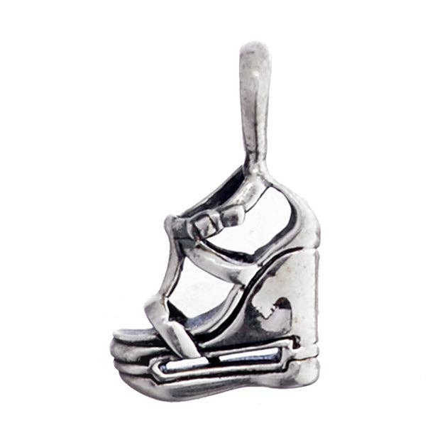 Ciondolo in argento Sterling con zeppa a zeppa «Walk On The Wild per la vendita all'ingrosso da parte di Cynthia Gale New York