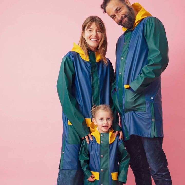 Imperméable High Five - Vert Canard | Enfant ou Adulte pour la vente par Chamaye