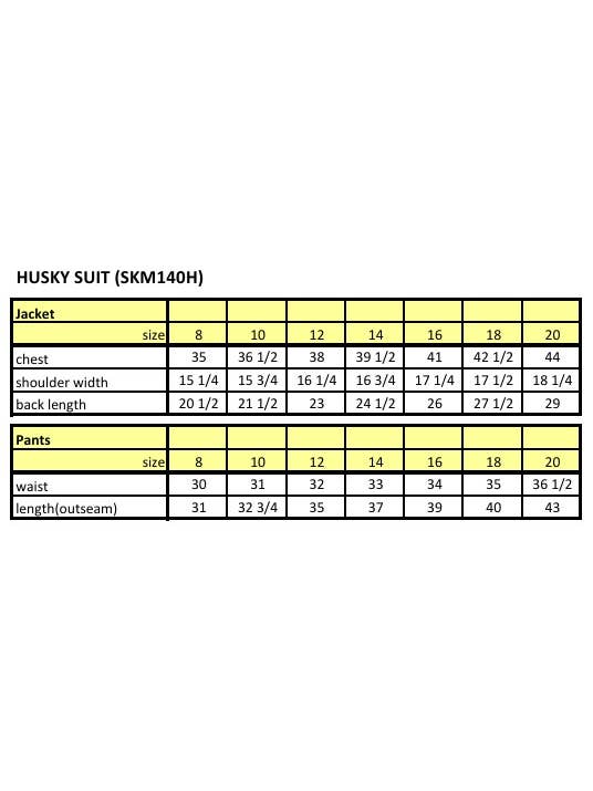 Sweet Kids, Inc. - Vente Costume – enfant - SKM140H - Ensemble de costume 5 pièces Husky Fit pour garçons2