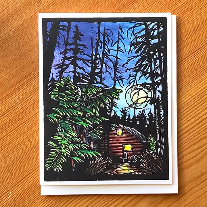 Inner Glow Card for wholesale by Claire Emery Art