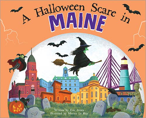 Sourcebooks - Wholesale Early Reader Book (6-8) - Halloween Scare in Maine, 2E, A (HC)0