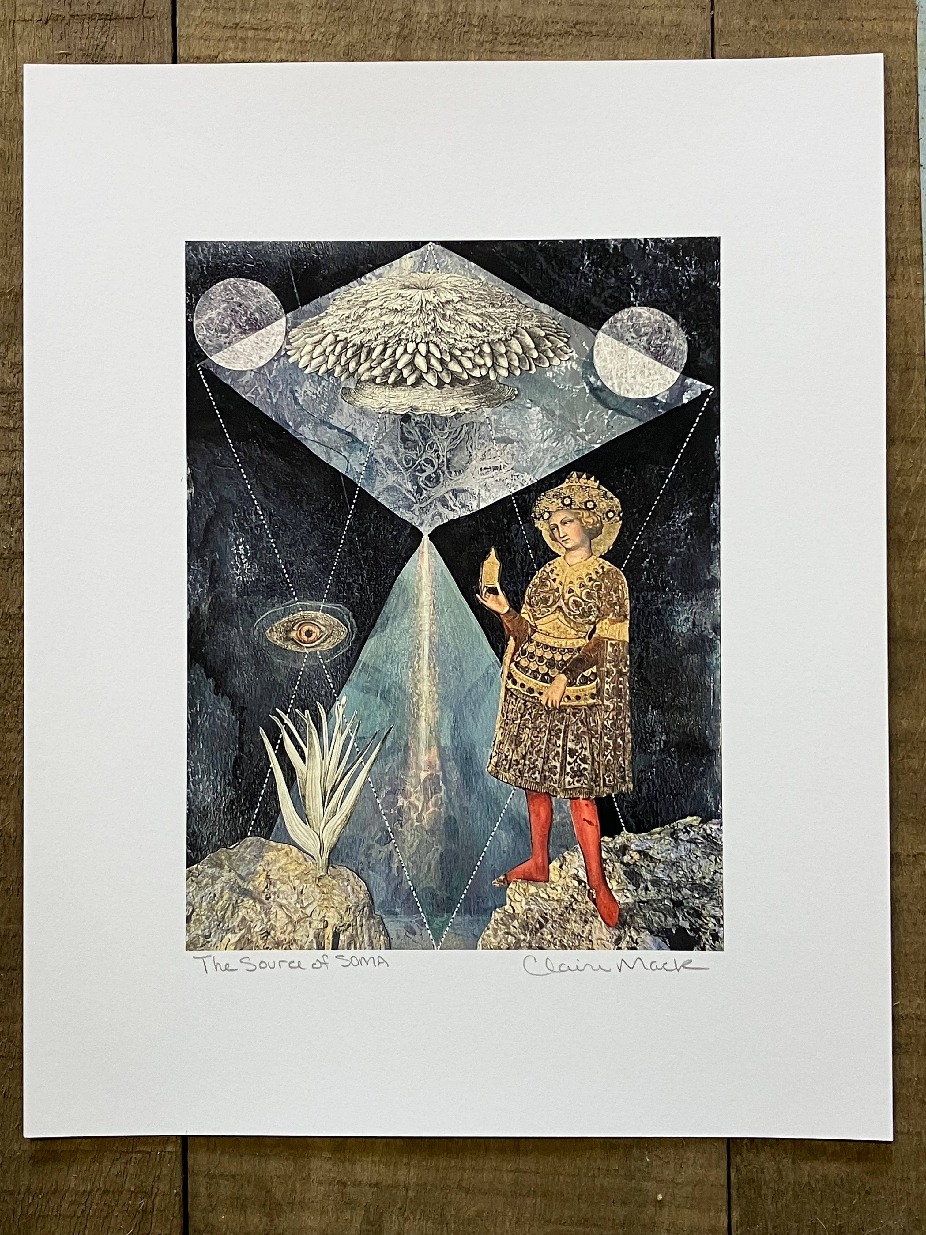 Claire Mack Arts - Wholesale Art Print - The Source of SOMA - Art Print1