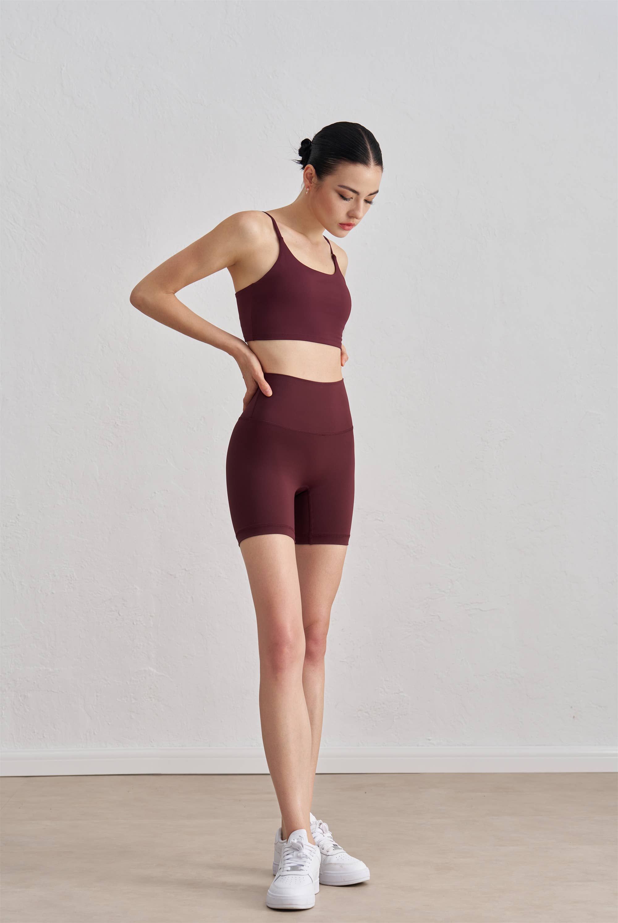91thelabel - Wholesale Activewear Set - Women's - Esther Cami Top & Luna Short 2 Piece Activewear Set