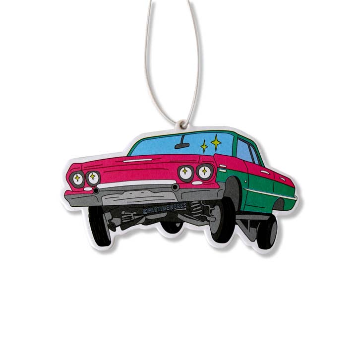 PARTIMEWORKS - Wholesale Air Freshener - El Lowrider (Mango Scent) Air Freshener2
