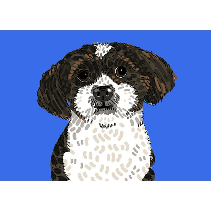 Alli Arnold - Wholesale Thank You Card - Shih Tzu Thank You Card