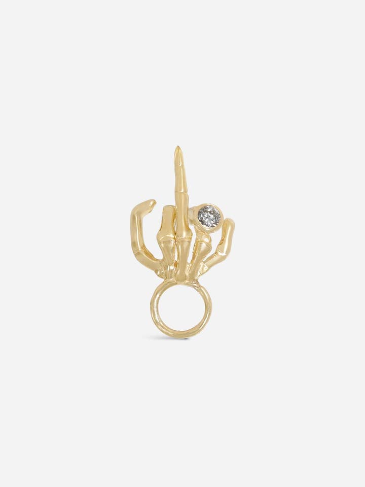 Finger skelett Hand Charm för wholesale av Porter Lyons