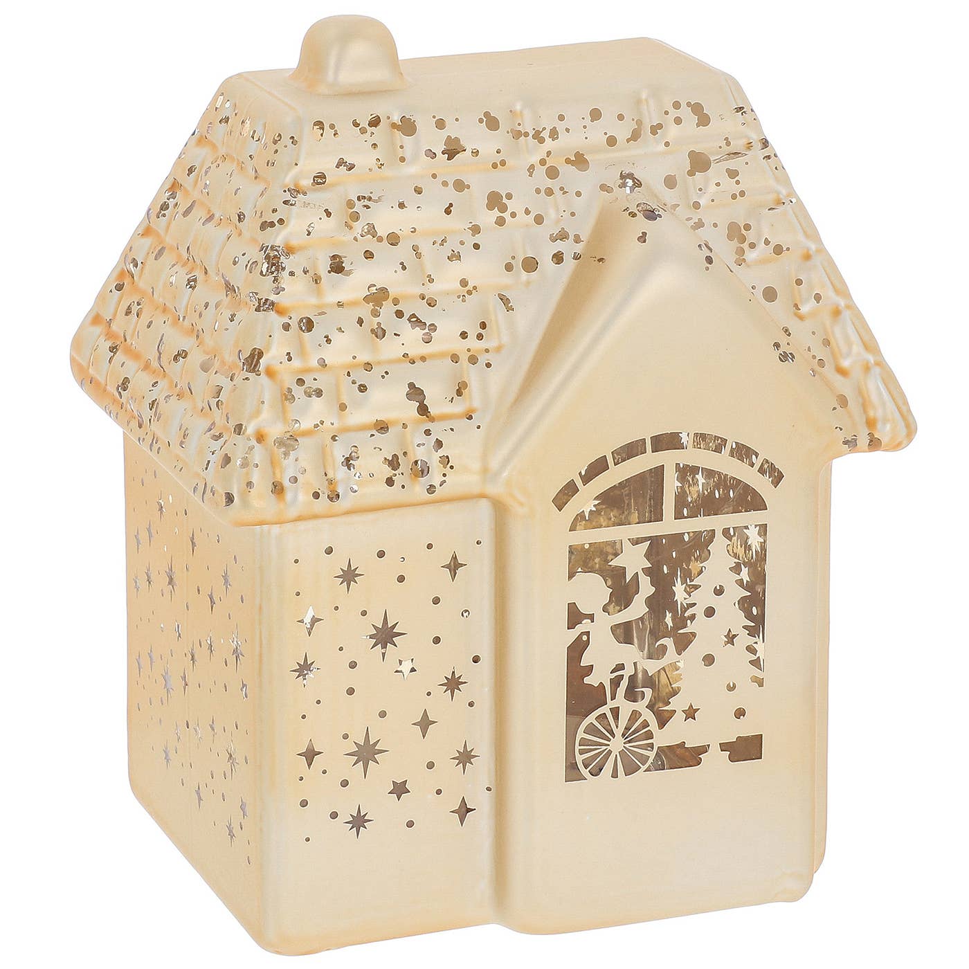 Joe Davies - Wholesale Christmas Decoration - Bright Xmas LED House Gold1