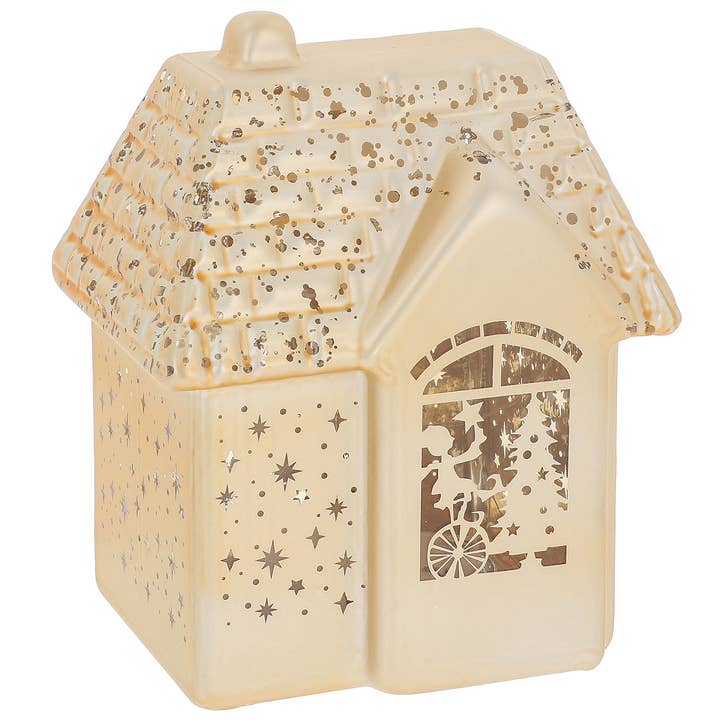 Joe Davies - Wholesale Christmas Decoration - Bright Xmas LED House Gold1
