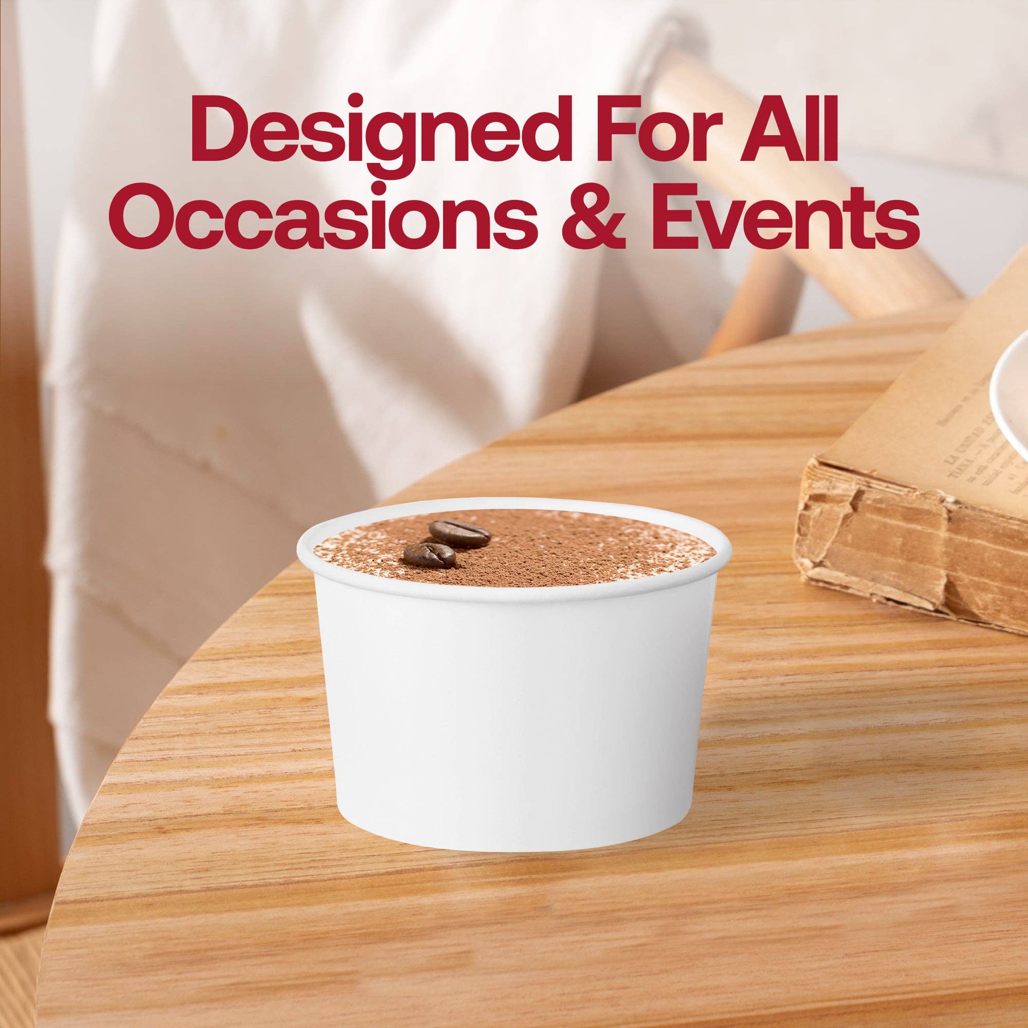 Smarty had a Party – wholesale Engångskopp – 8 oz squat pappersoppskålar - 50 st3