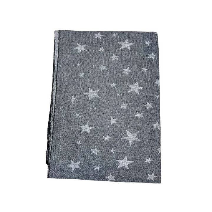 scaarf.com - Wholesale Scarf - Women's - GREY CASHMERE/POLYESTER BLEND SCARF/SHAWL1