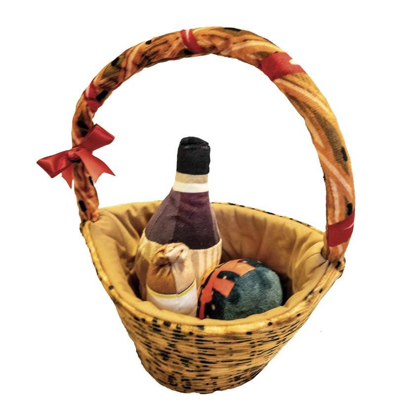 Croci – Engroshandel Tøjdyr - Hund – Xmas Plush Dog Legetøj - Julekurv0