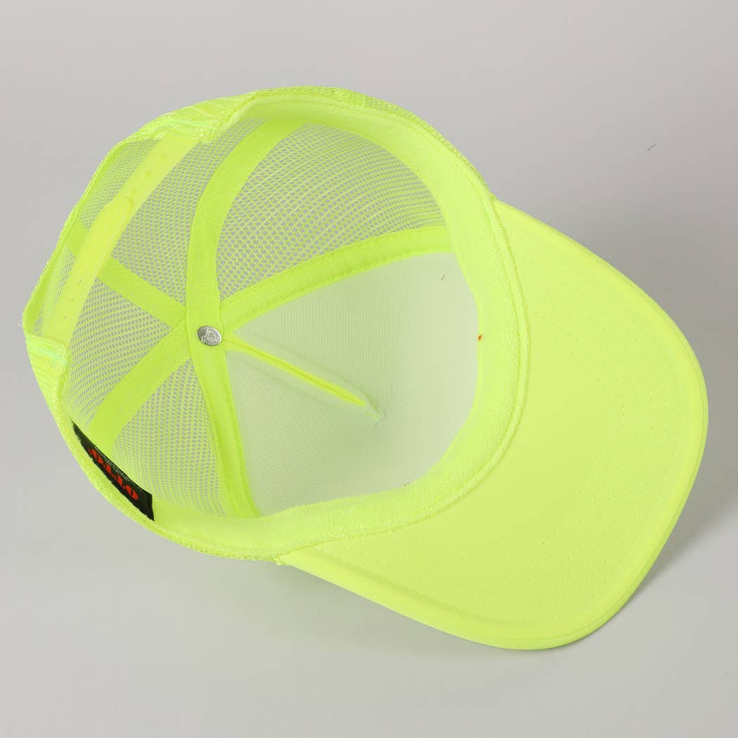 Fashion City - Wholesale Trucker Hat - Unisex - Out of Office Glitter Letter Logo Foam Trucker Hat21