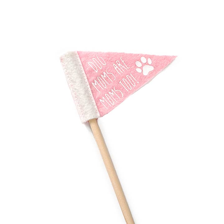 Pennant For Your Thoughts - Wholesale Flag - Mother's Day Tiny Flag Pennant | Wool Blend, Handmade in USA20