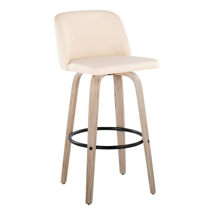 LumiSource and Grandview Gallery - Wholesale Stool - Toriano 26" Fixed Height Counter Stool Q - Set of 283