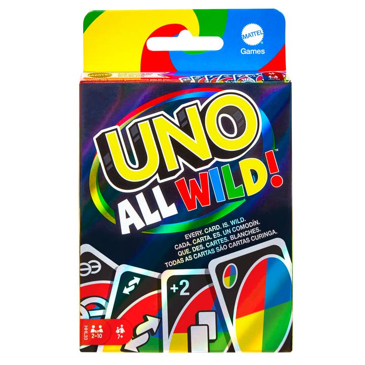 UNO All Wild Card Game for wholesale by Variety Distributors