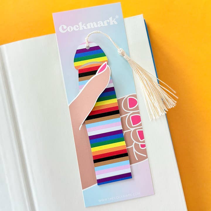 Cockmark - Wholesale Bookmark - Pride Cockmark Bookmark
