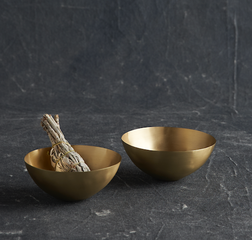 The Collective - Wholesale Condiment/Dip Bowl - Artisan Brass Bowls Extra Small - Set of 41