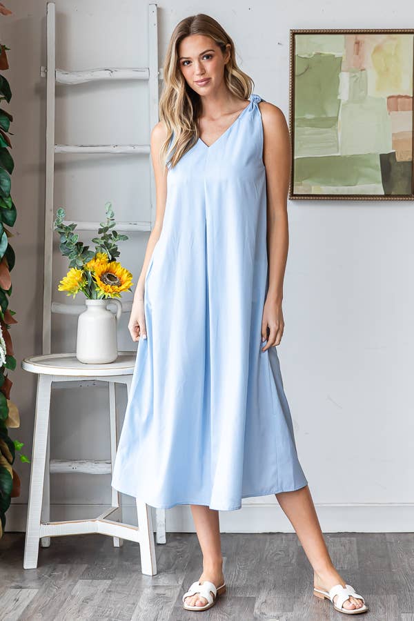 miroh - Wholesale Dress - Women's - KNOT DRESS MIDI DRESS 1