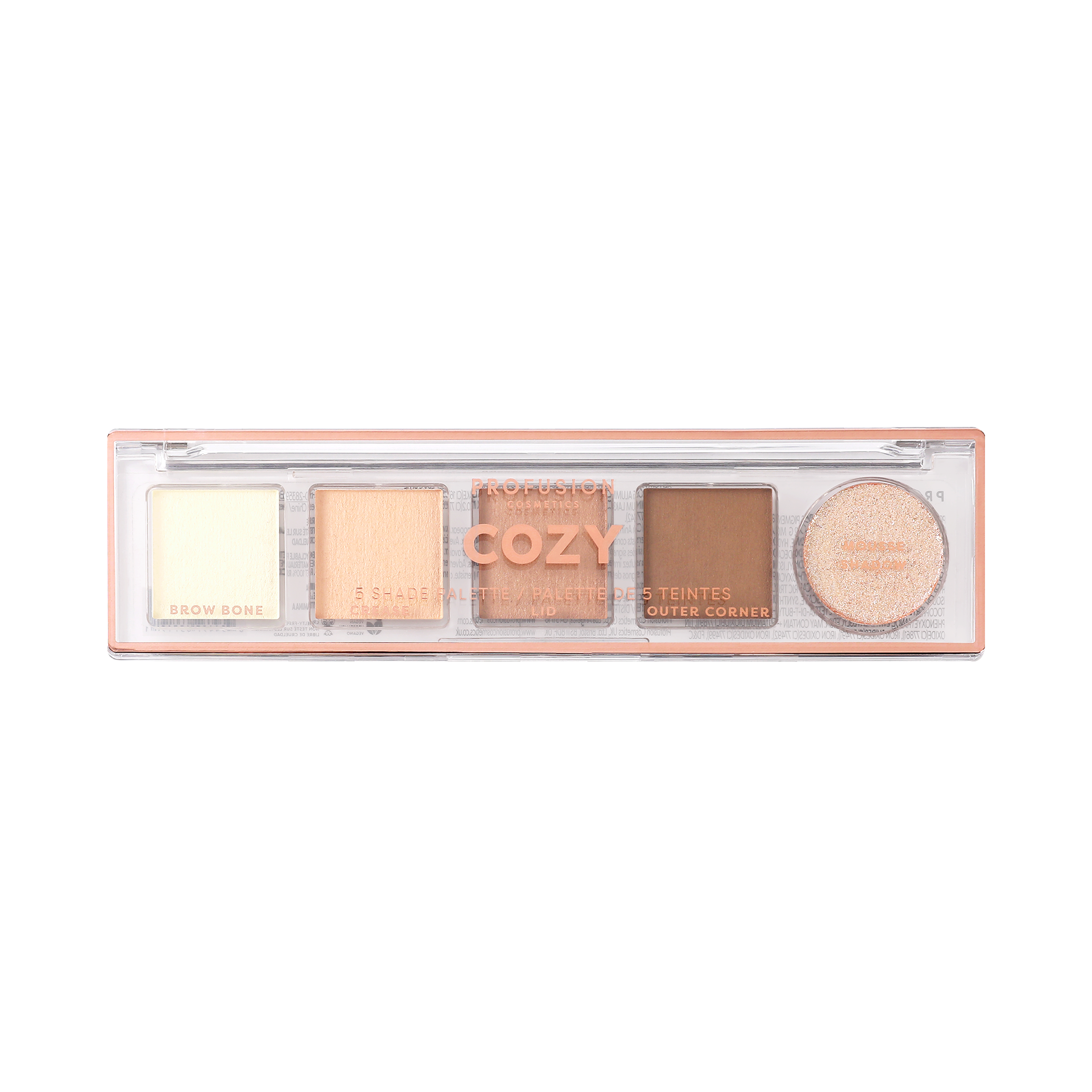 VIAI Beauty - Wholesale Eyeshadow Palette - Mini Essentials 5 Shade Palette2