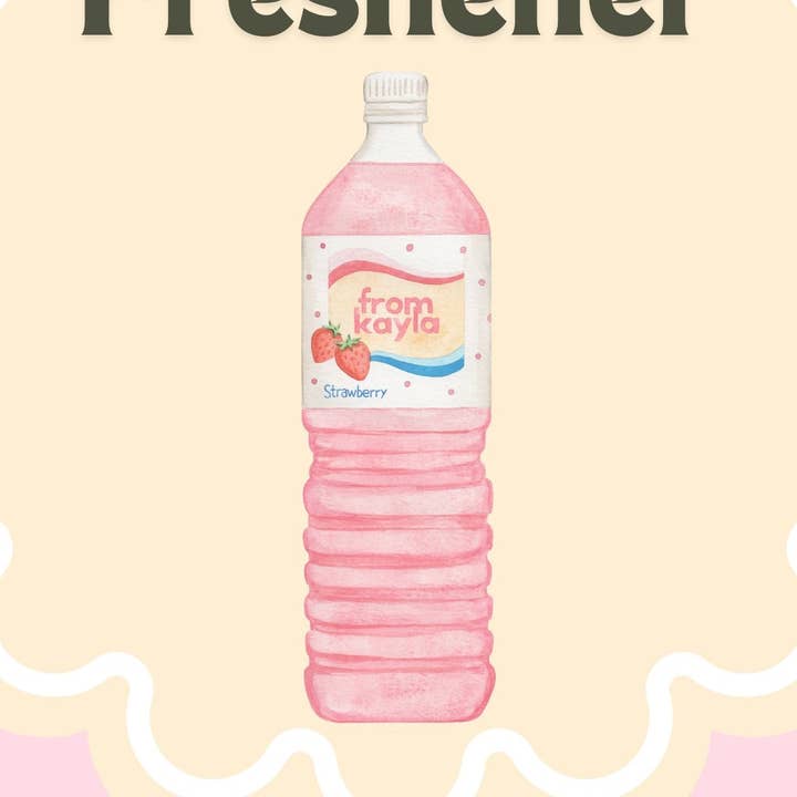 Strawberry Calpico Air Freshener (Pre-Order) for wholesale by From Kayla